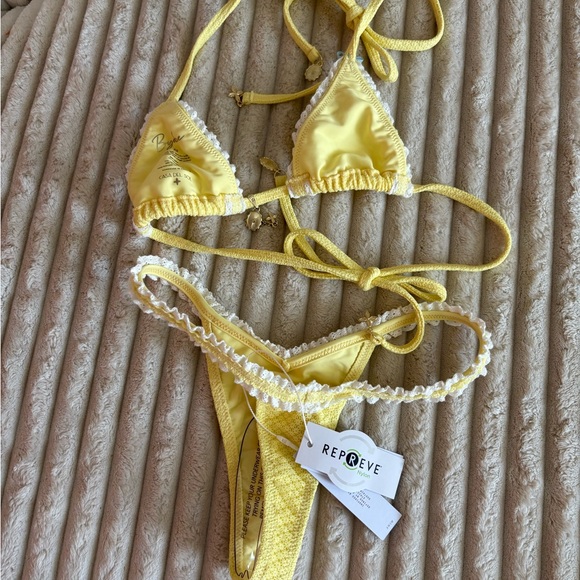 Yellow Bydee Bikini Set (NWT) - Picture 2 of 2